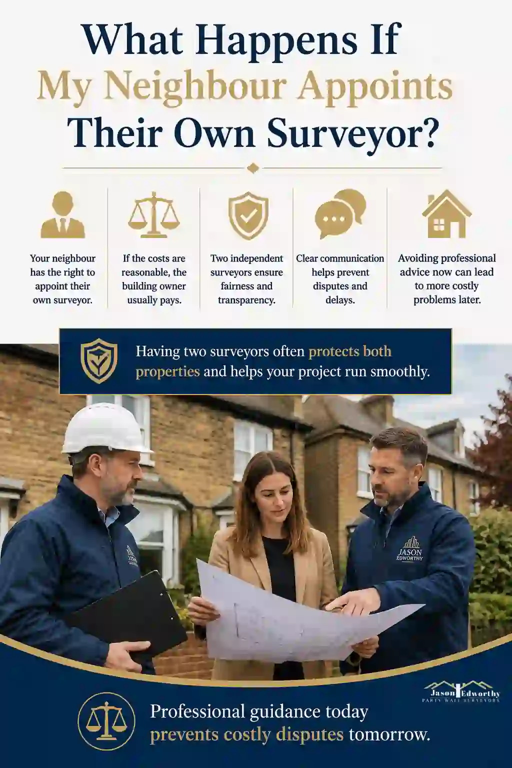 What Happens If My Neighbour Appoints Their Own Surveyor Eckington?